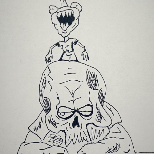 Skull topper