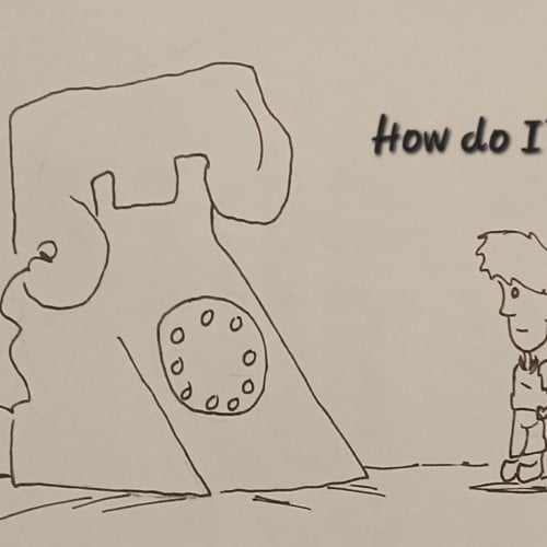 Dial 1 for support