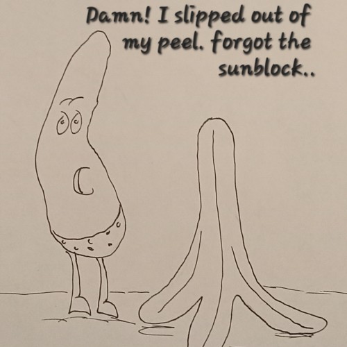 Split banana