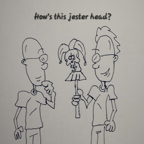 Corpsey on a stick