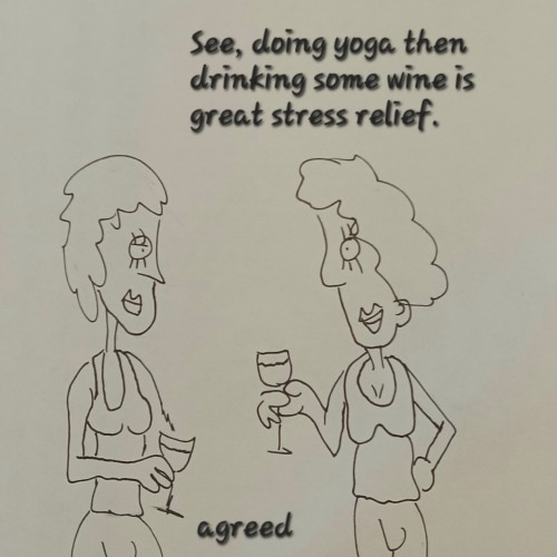 Stretch and sip