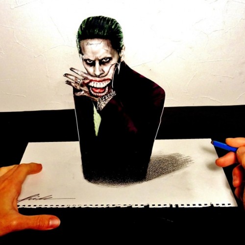 Joker/Suicide Squad - 3D Drawing