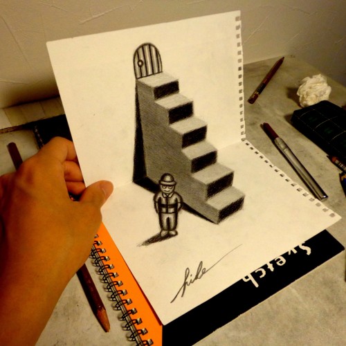 3D Drawing - Stairs