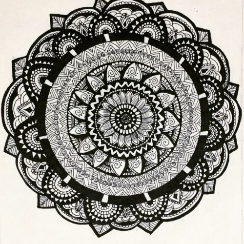 Flower mandala