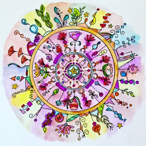 Floral Compass