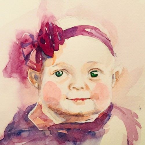 Baby girl portrait