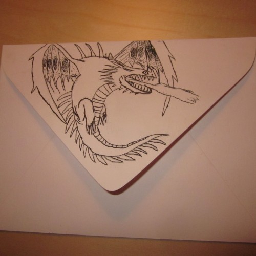 Dragon Envelope (back)