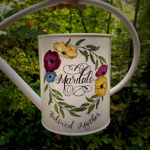 Personalized Watering Can