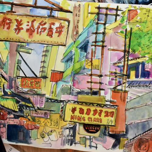 Travel Sketchbook, China 2017, Part 3