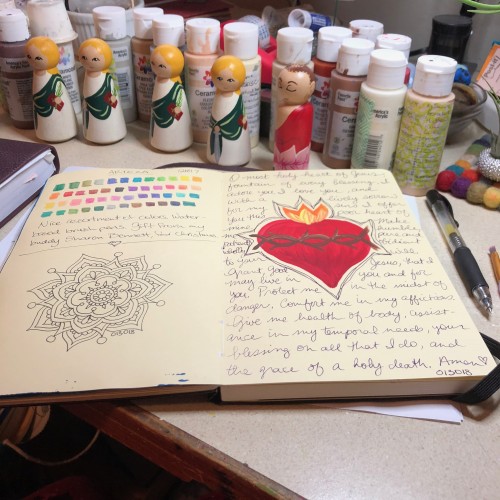 Sacred Heart/ Mandala