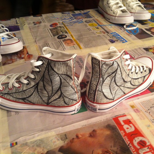 Loving Converse: Chuk Taylors hand made by me