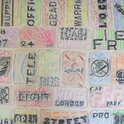 Street London Rubbings