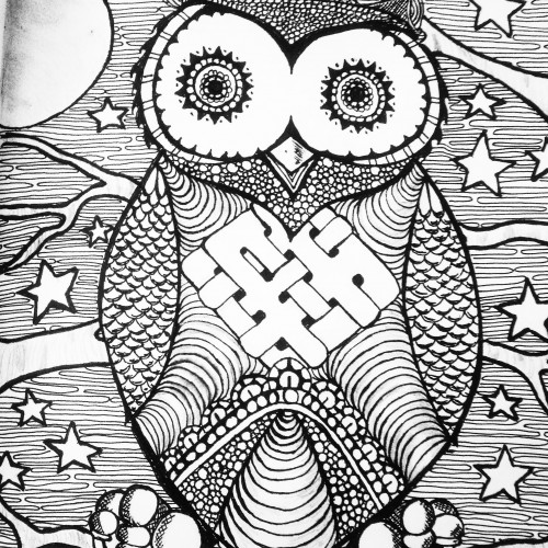 Doodle Owl