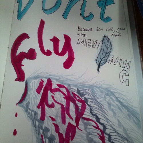 马克笔    Don t fly