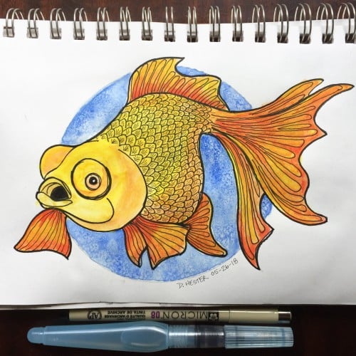 Colorful Goldfish