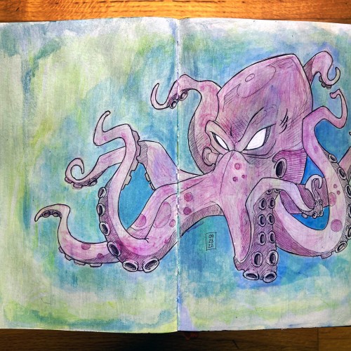 Purple Octopus