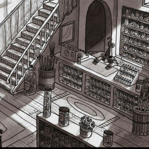 Witchs potion shop