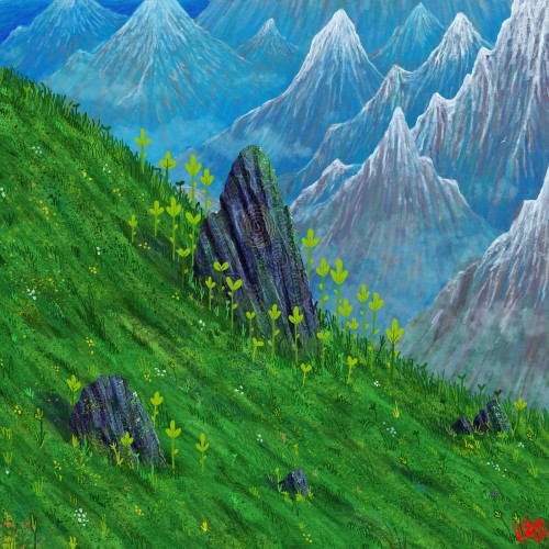 Spring in the mountains
