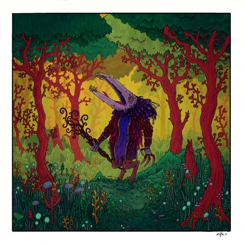 A woodland scene