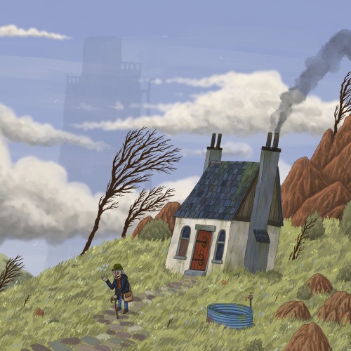 Greg Dishsoap on his way to the Biannual Park Bench Spotters Picnic Brunch.