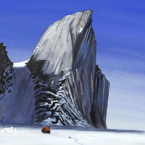 Ice mountain