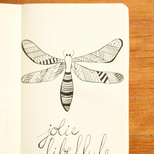 Inktober  - jolie libellule