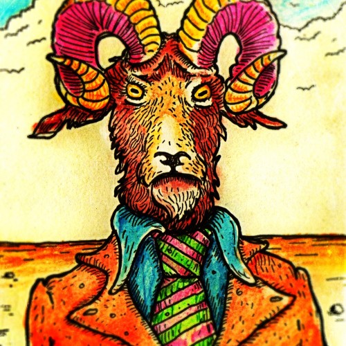 Flamboyant Goat