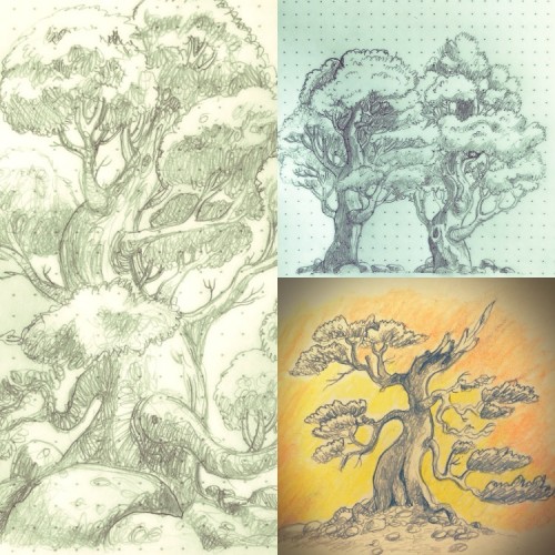 Doodle trees