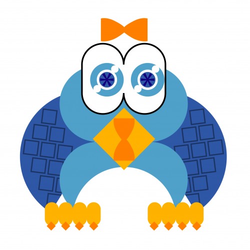 Female Blue Bird / Pajarita Azul ...  Doodle Adict / Doodle Challenge