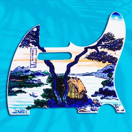 ‘View From The Japanese Hill’ Pickguard