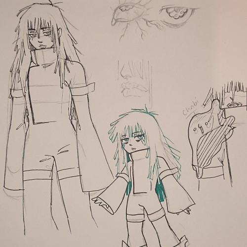 Recent sketch of my character: BES-3