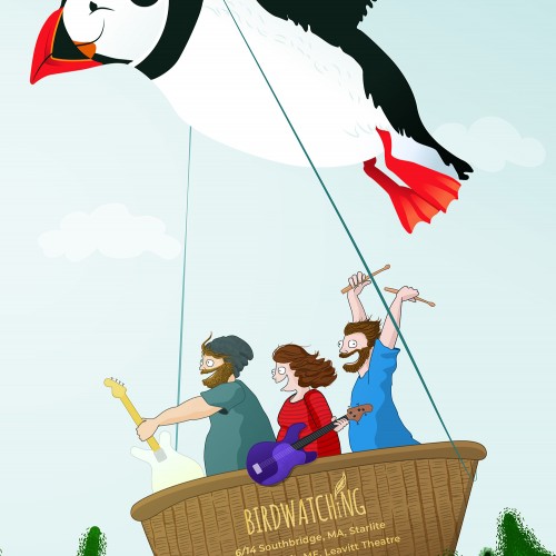 Birdwatching Band Poster