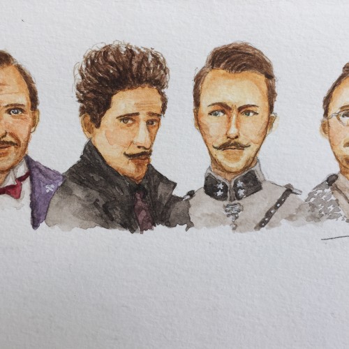 Gentlemen from The Grand Budapest Hotel