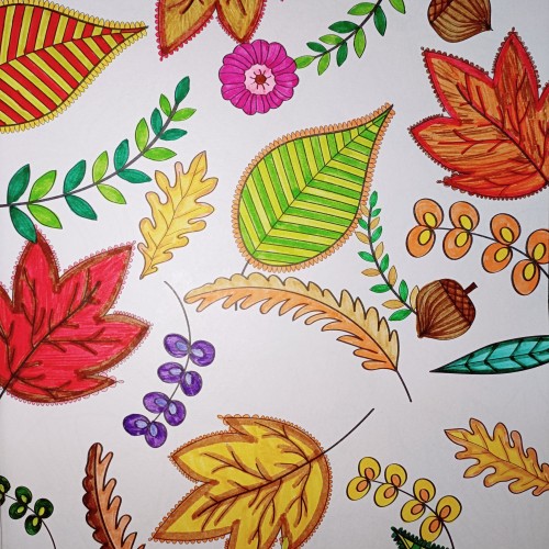 Leaves doodle