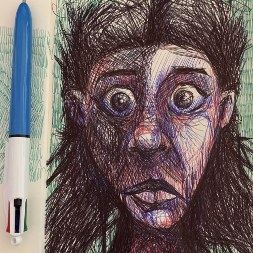 Bic Pen Person 3