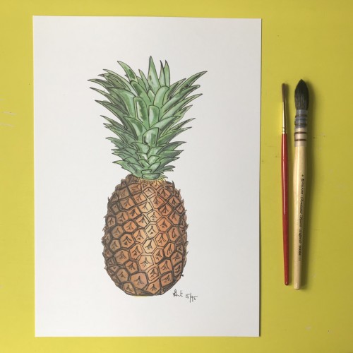 Pineapple print