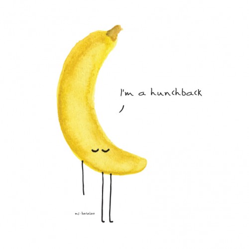forlorn banana