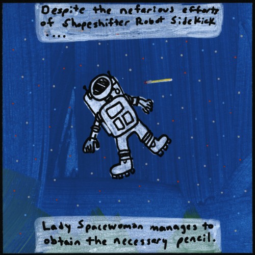 Lady Spacewoman, Episode 1, Panel 6