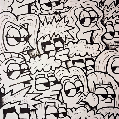 People black and white