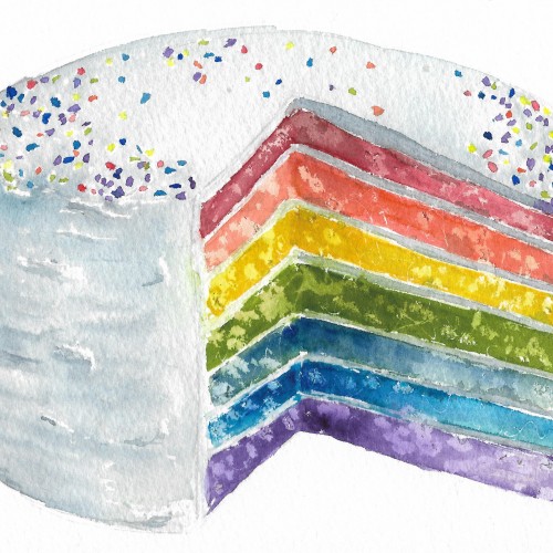 Rainbow Cake