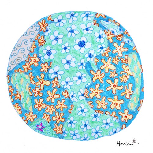 Zentangle planet