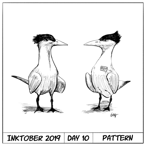 Inktober 2019 Day 10 - Pattern