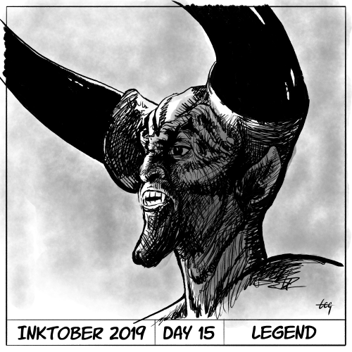 Inktober 2019 Day 15 - Legend