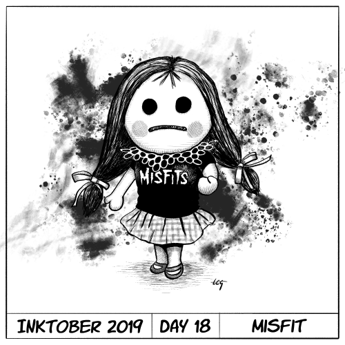 Inktober 2019 Day 18 - Misfit