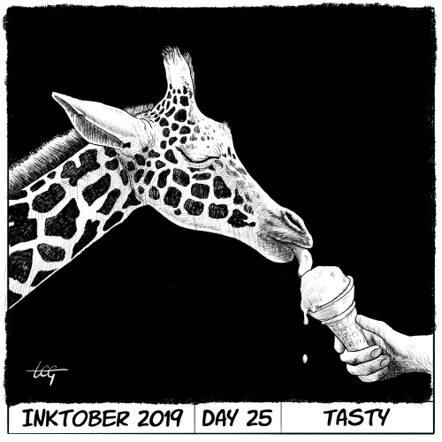 Inktober 2019 Day 25 - Tasty