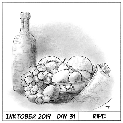 Inktober 2019 Day 31 - Ripe