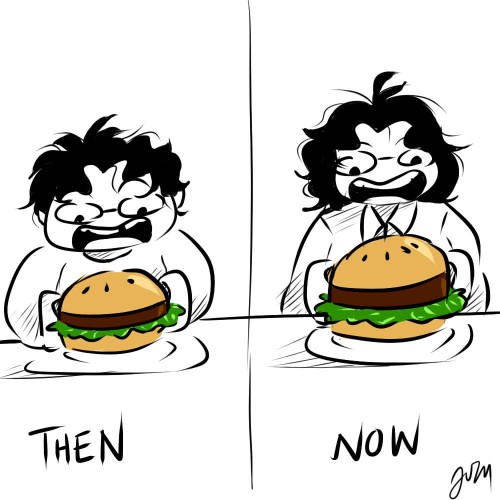 Growing up?