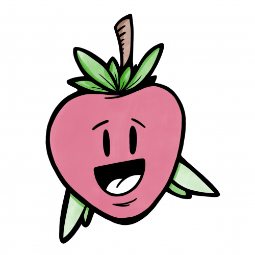 Strawberry mascot