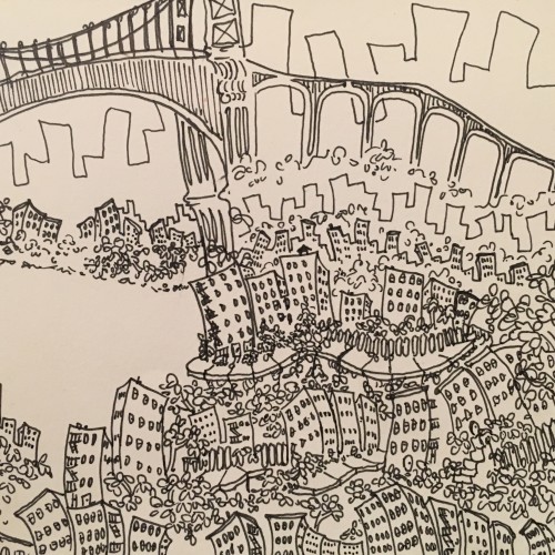 WIP - City sketch