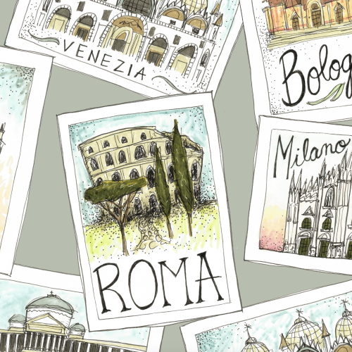 postcards from Italy